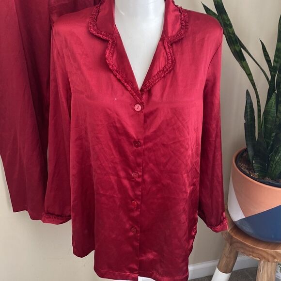 Oscar De La Renta Pink Label Pajama Set L - Picture 2 of 8